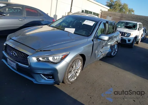 2018 Infiniti Q50 2.0T Luxe из США, поврежденный, VIN JN1CV7AP3JM240630